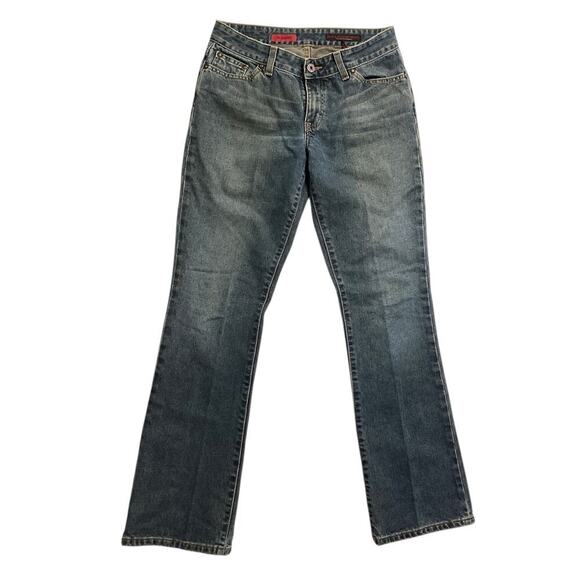 AG Adriano Goldschmied The Gemini bootcut jeans mid-rise five-pocket zip fly 29R - Picture 1 of 4